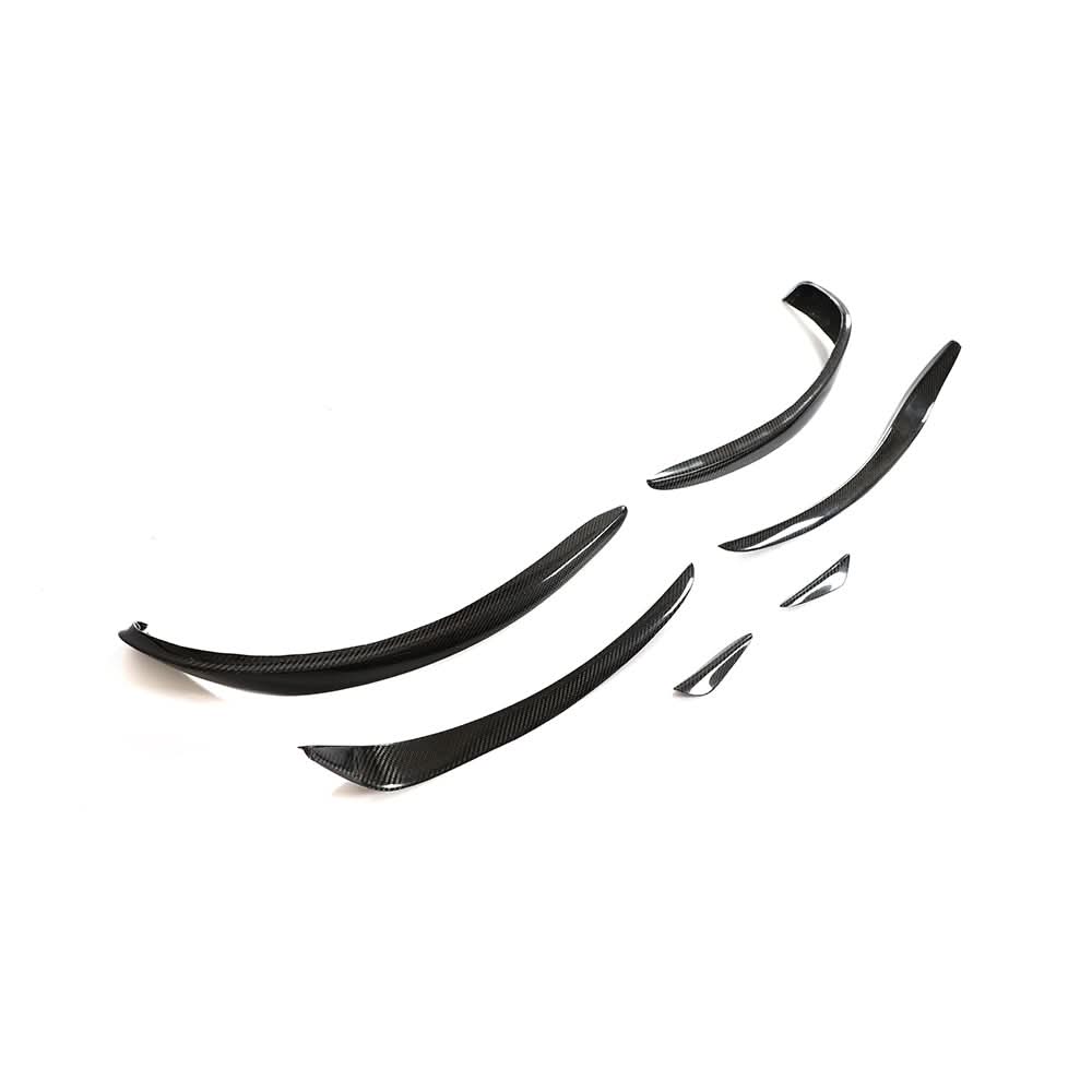RZ Style Carbon Fibre Canards (6 Pieces) for Mercedes Benz W176 A Class 12-15 - Carbon Factory