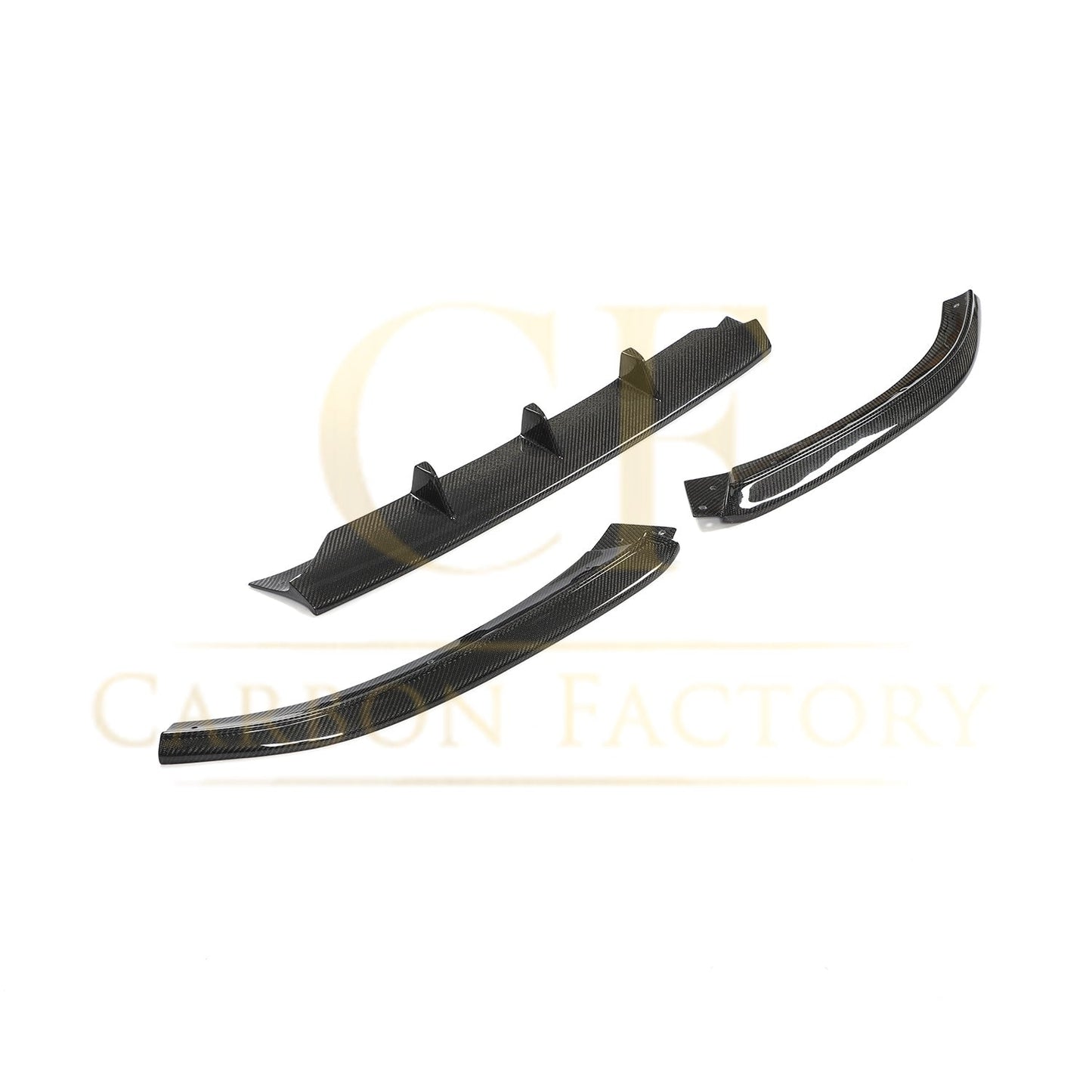RZ Style Carbon Fibre Front Splitter for Audi B8.5 S5 A5 S Line 11-16-Carbon Factory