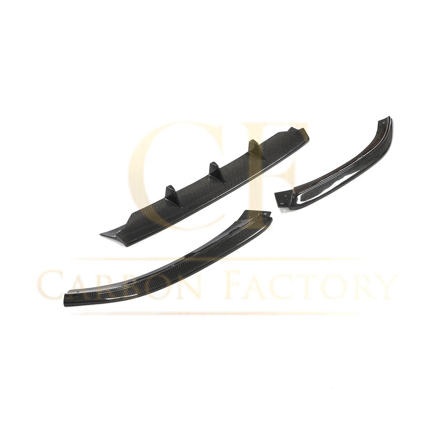 RZ Style Carbon Fibre Front Splitter for Audi B8.5 S5 A5 S Line 11-16-Carbon Factory