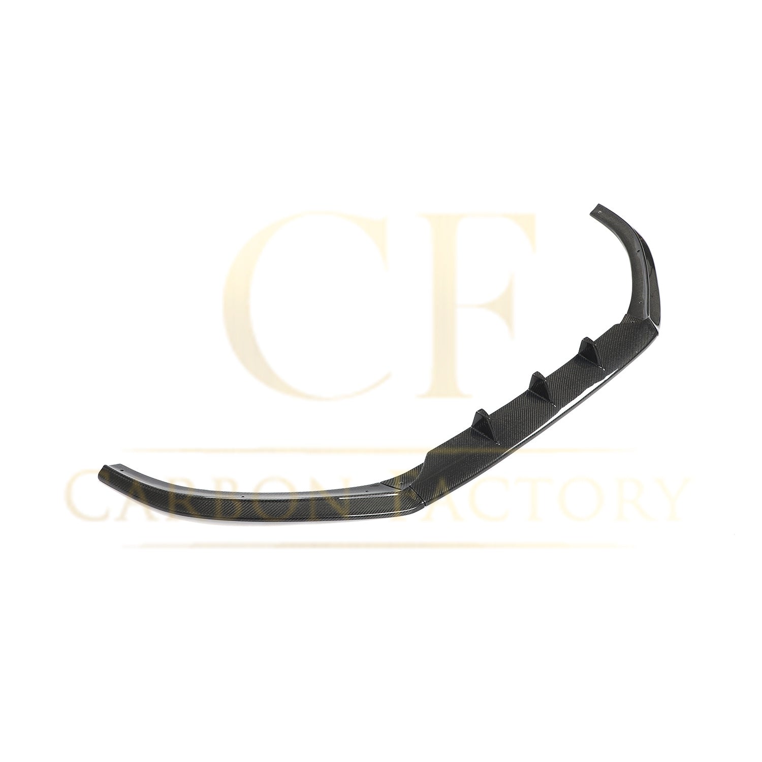RZ Style Carbon Fibre Front Splitter for Audi B8.5 S5 A5 S Line 11-16-Carbon Factory