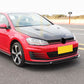 RZ Style Carbon Fibre Front Splitter for VW Golf MK7 GTI 14-17-Carbon Factory