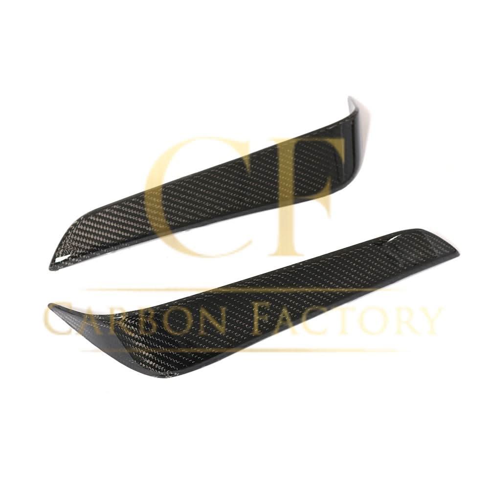 RZ Style Carbon Fibre Rear Canards for Tesla Model X 16-Present - Carbon Factory