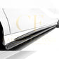 RZ Style Carbon Fibre Side Skirts for Mercedes Benz W176 A Class C117 Coupe 13-18-Carbon Factory