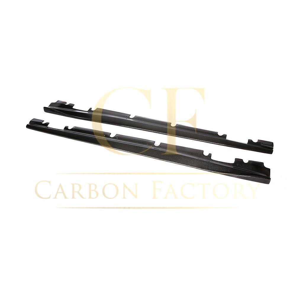 RZ Style Carbon Fibre Side Skirts for Mercedes Benz W176 A Class C117 Coupe 13-18-Carbon Factory