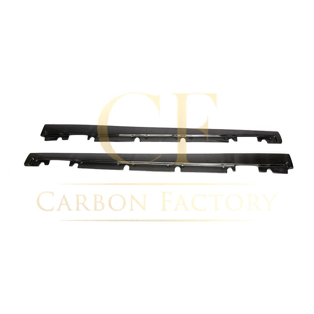 RZ Style Carbon Fibre Side Skirts for Mercedes Benz W176 A Class C117 Coupe 13-18-Carbon Factory