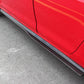 RZ Style Carbon Fibre Side Skirts for VW Golf MK7 GTI 14-17-Carbon Factory