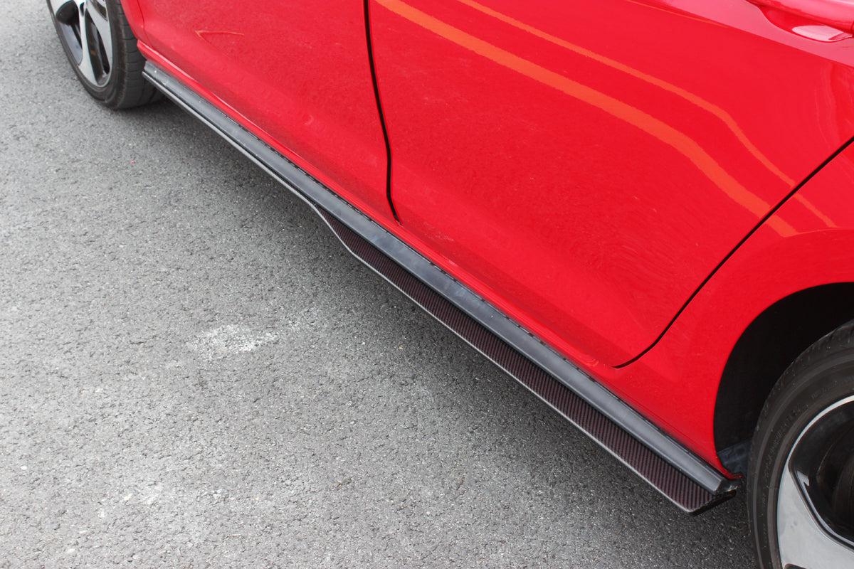 RZ Style Carbon Fibre Side Skirts for VW Golf MK7 GTI 14-17-Carbon Factory