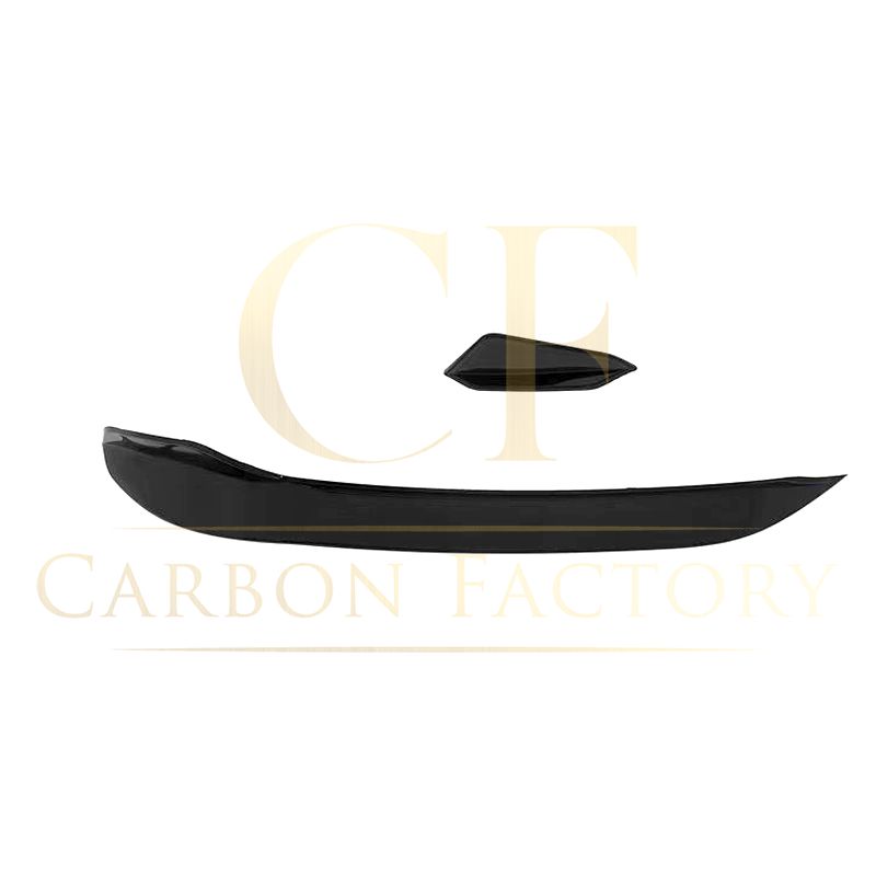 RZ Style Gloss Black Front Canards for VW Golf MK7.5 GTI 17-20-Carbon Factory