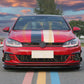 RZ Style Gloss Black Front Canards for VW Golf MK7.5 GTI 17-20-Carbon Factory