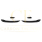 RZ Style Gloss Black Front Canards for VW Golf MK7.5 GTI 17-20-Carbon Factory