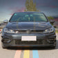 RZ Style Gloss Black Front Canards for VW Golf MK7.5 R-LINE / R 17-20-Carbon Factory