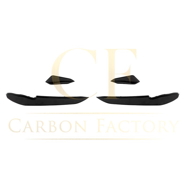 RZ Style Gloss Black Front Canards for VW Golf MK7.5 R-LINE / R 17-20-Carbon Factory