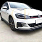 RZ Style Gloss Black Front Splitter for VW Golf MK7 R-LINE / R 13-16-Carbon Factory