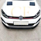 RZ Style Gloss Black Front Splitter for VW Golf MK7 R-LINE / R 13-16-Carbon Factory