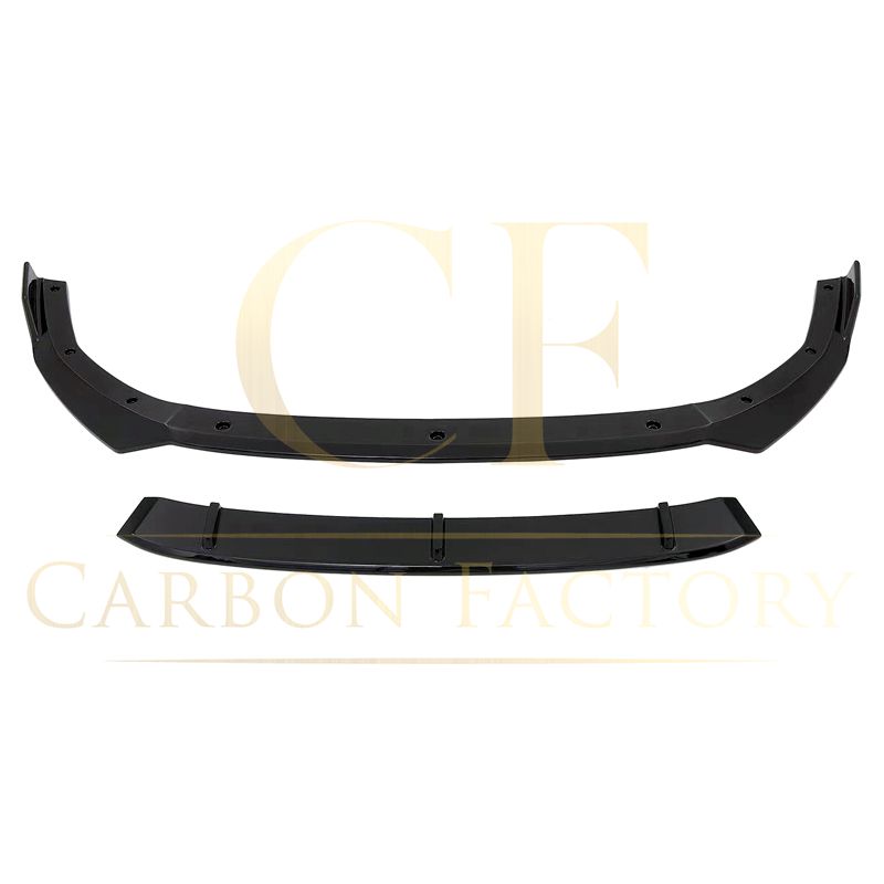 RZ Style Gloss Black Front Splitter for VW Golf MK8 GTI / R-LINE 21-23-Carbon Factory
