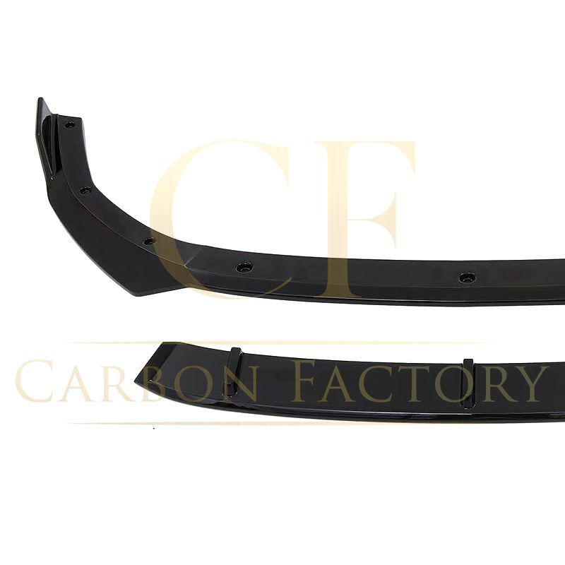 RZ Style Gloss Black Front Splitter for VW Golf MK8 GTI / R-LINE 21-23-Carbon Factory