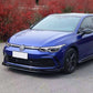 RZ Style Gloss Black Front Splitter for VW Golf MK8 GTI / R-LINE 21-23-Carbon Factory