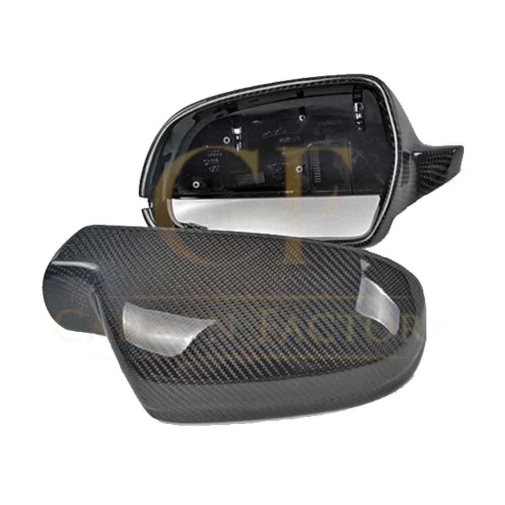 Replacement Carbon Fibre Mirror Covers for Audi A4 B8.5 13-15-Carbon Factory