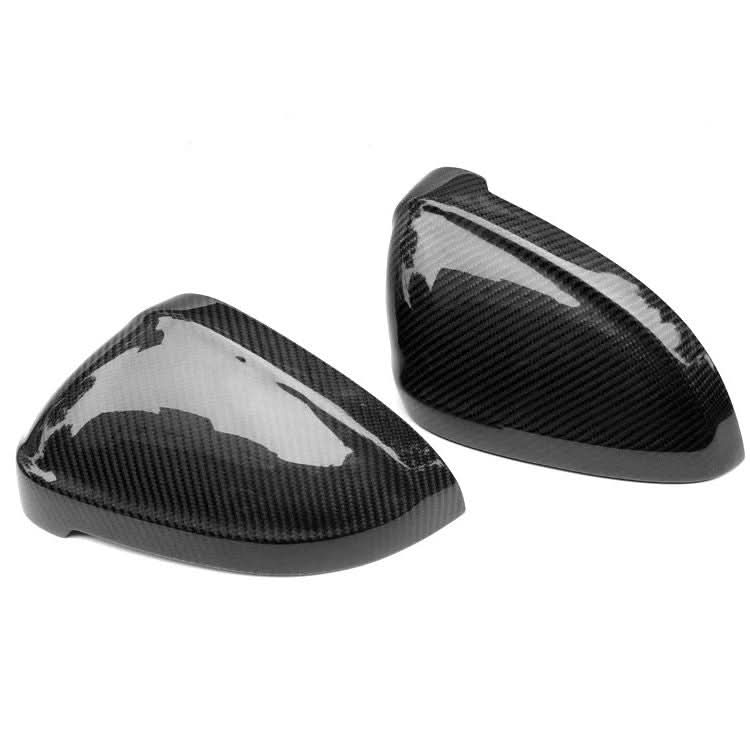 Replacement Carbon Fibre Mirror Covers for Audi A4 S4 RS4 B9 16-Present - Carbon Factory