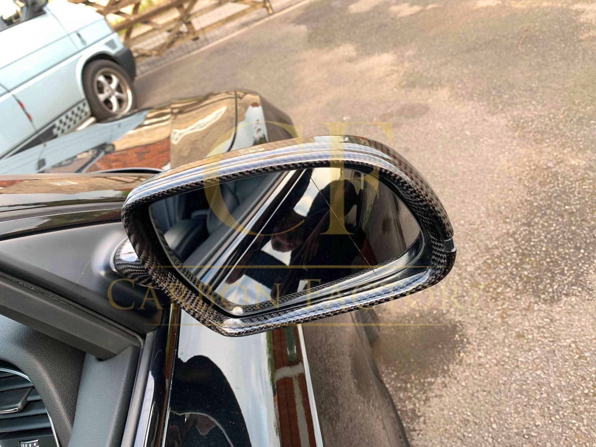 Replacement Carbon Fibre Mirror Covers for Audi B8 B8.5 A5 10-16 - Carbon Factory