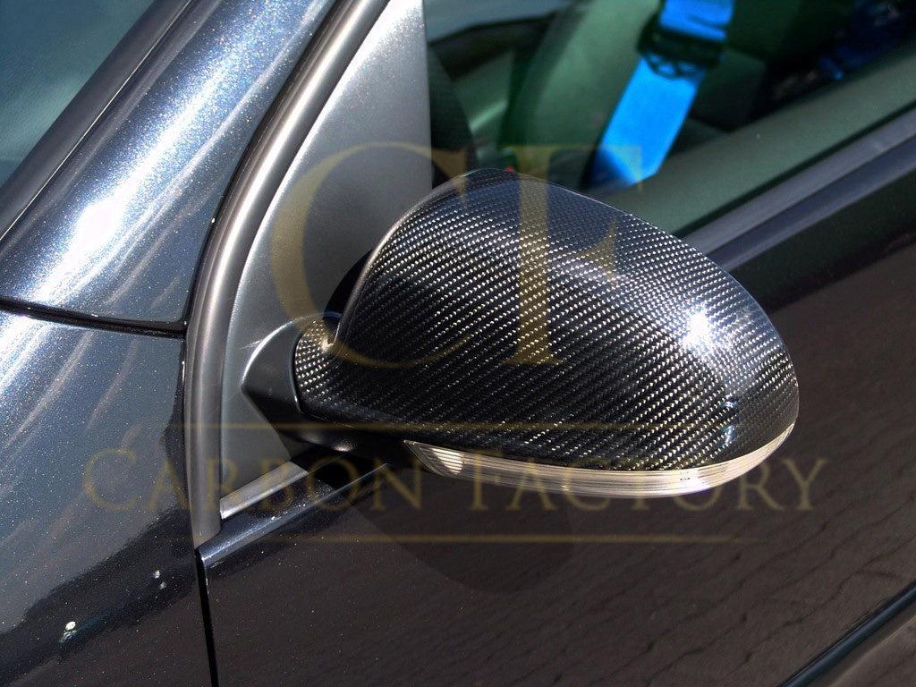Replacement Carbon Fibre Mirror Covers for VW Golf MK5 04-09-Carbon Factory