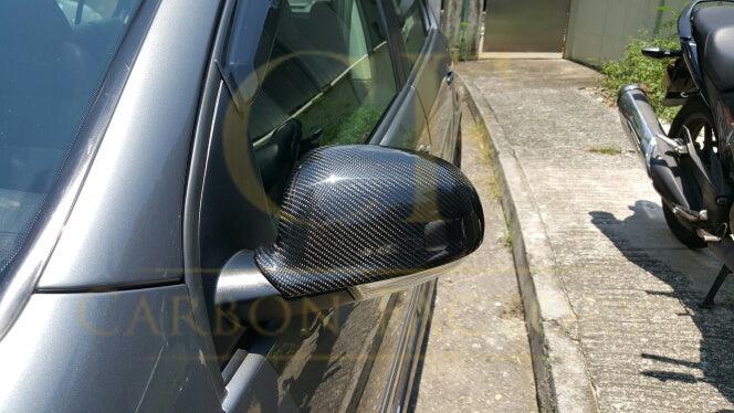 Replacement Carbon Fibre Mirror Covers for VW Golf MK5 04-09-Carbon Factory