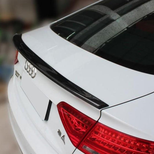 S5 Style Carbon Fibre Boot Spoiler for Audi B8 B8.5 A5 07-16-Carbon Factory