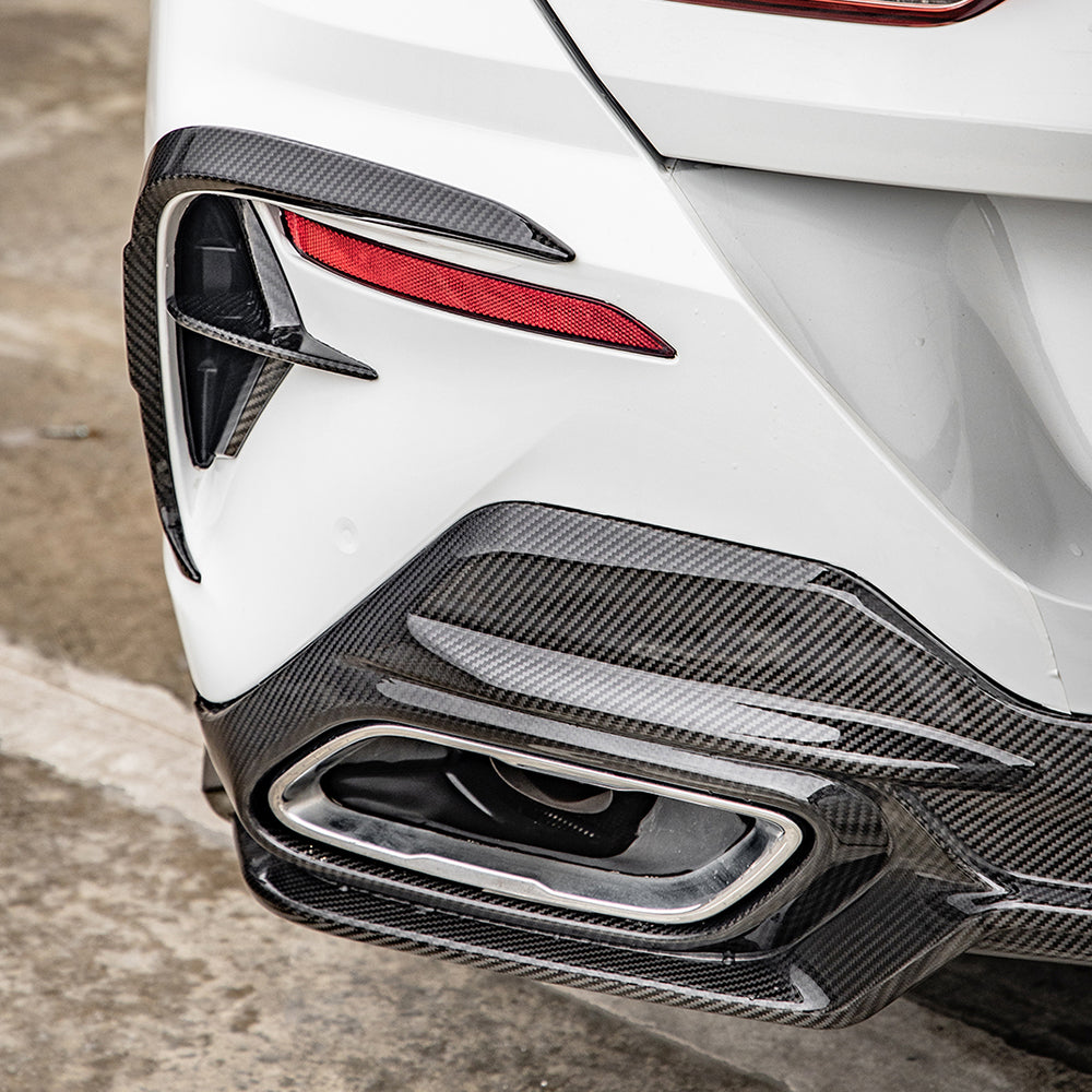 SQ Style Pre-Preg Carbon Fibre Rear Diffuser for BMW G16 8 Series 20-Present - Carbon Factory