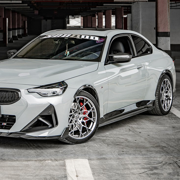 SQ Style Pre-Preg Carbon Fibre Side Skirts for BMW 2 Series G42 Coupe 21-Present - Carbon Factory
