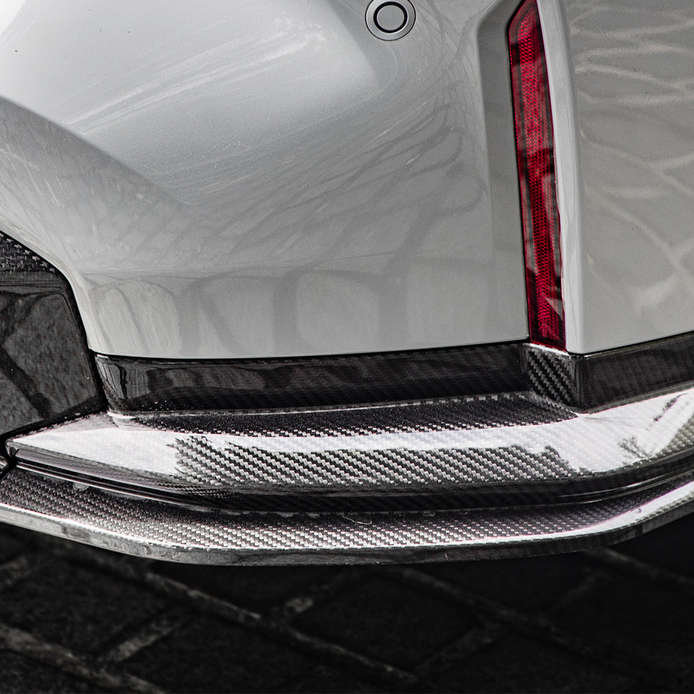 SQA-LED Style 3 Pieces Pre-Preg Carbon Fibre Rear Diffuser for BMW G80 G81 M3 G82 G83 M4 21-Present - Carbon Factory