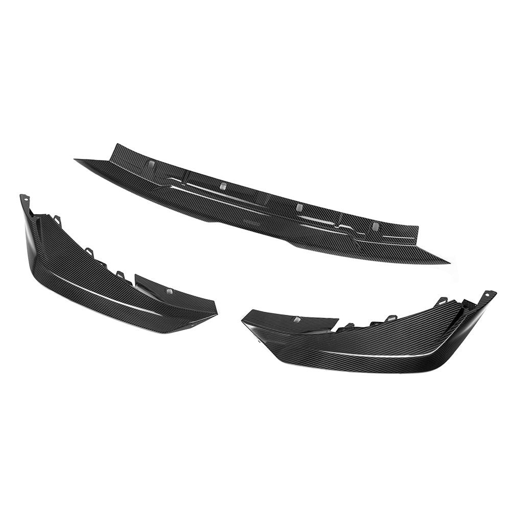 SQ-B Style Pre-Preg Carbon Fibre Front Splitter for BMW G80 M3 G82 G83 M4 21-Present - Carbon Factory