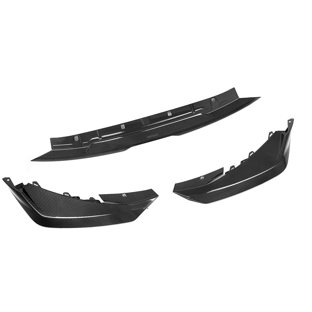SQ-B Style Pre-Preg Carbon Fibre Front Splitter for BMW G80 M3 G82 G83 M4 21-Present - Carbon Factory