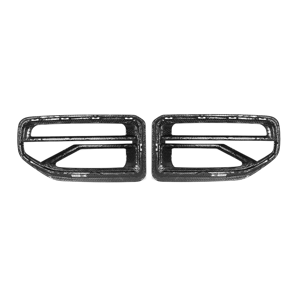 SQ-B Style Pre-Preg Carbon Fibre Front Grille for BMW G87 M2 23-Present - Carbon Factory