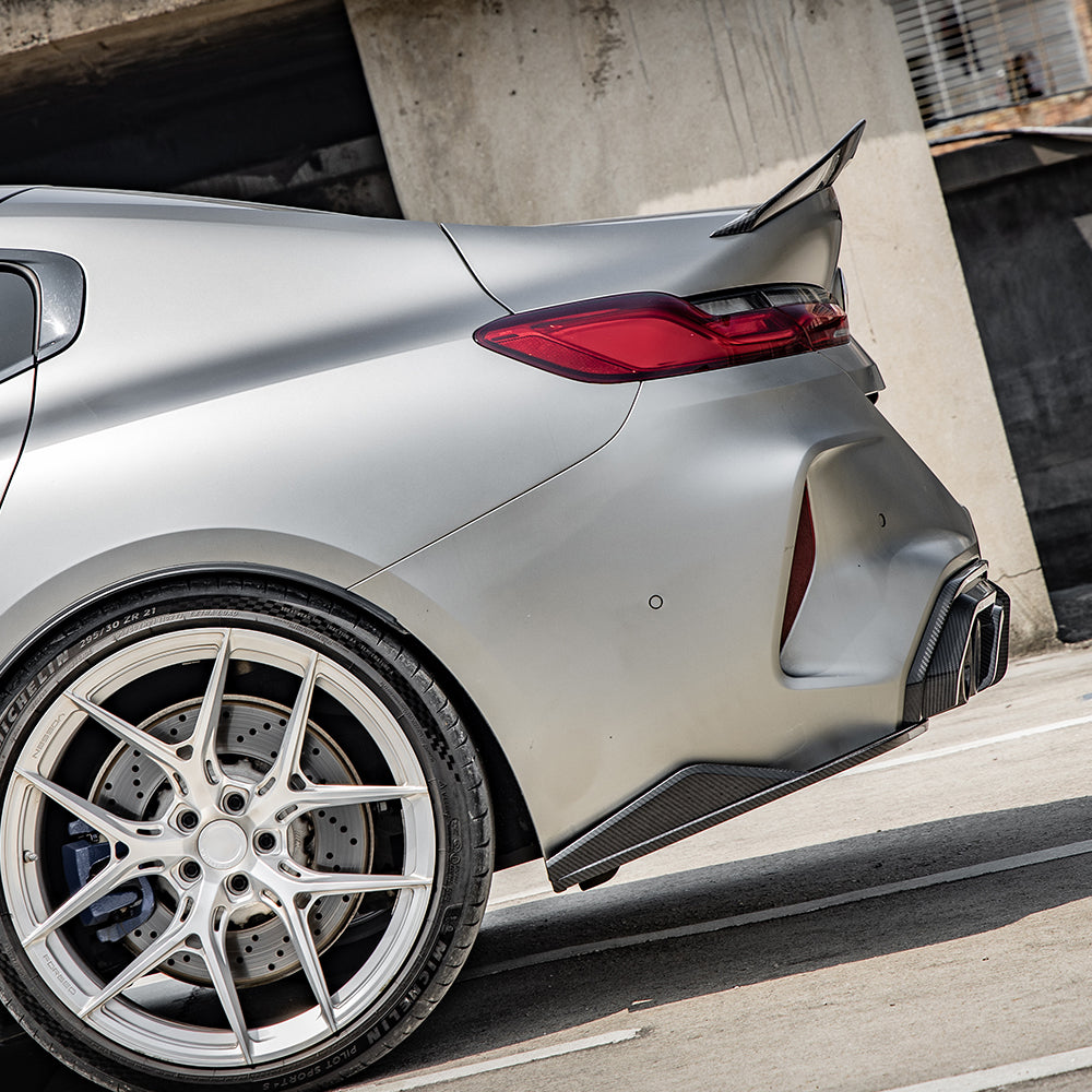 SQ Style Pre-Preg Carbon Fibre Rear Diffuser for BMW F93 M8 Gran Coupe 20-Present - Carbon Factory