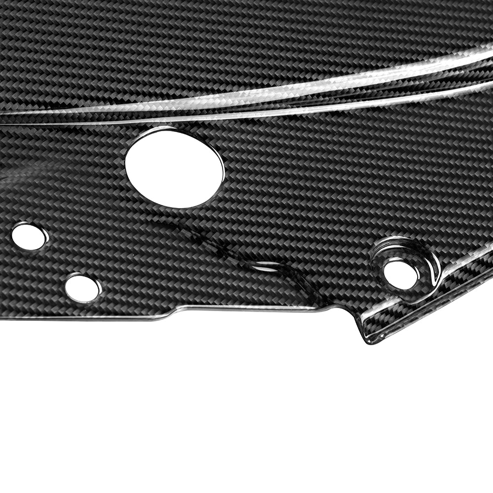 Pre-Preg Carbon Fibre Engine Side Cover Trims for BMW G87 M2 24-Present - Carbon Factory