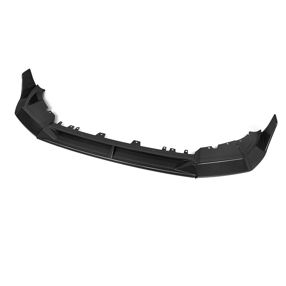 V Style Pre-Preg Carbon Fibre Front Splitter for BMW F97 X3M F98 X4M LCI 22-26 - Carbon Factory