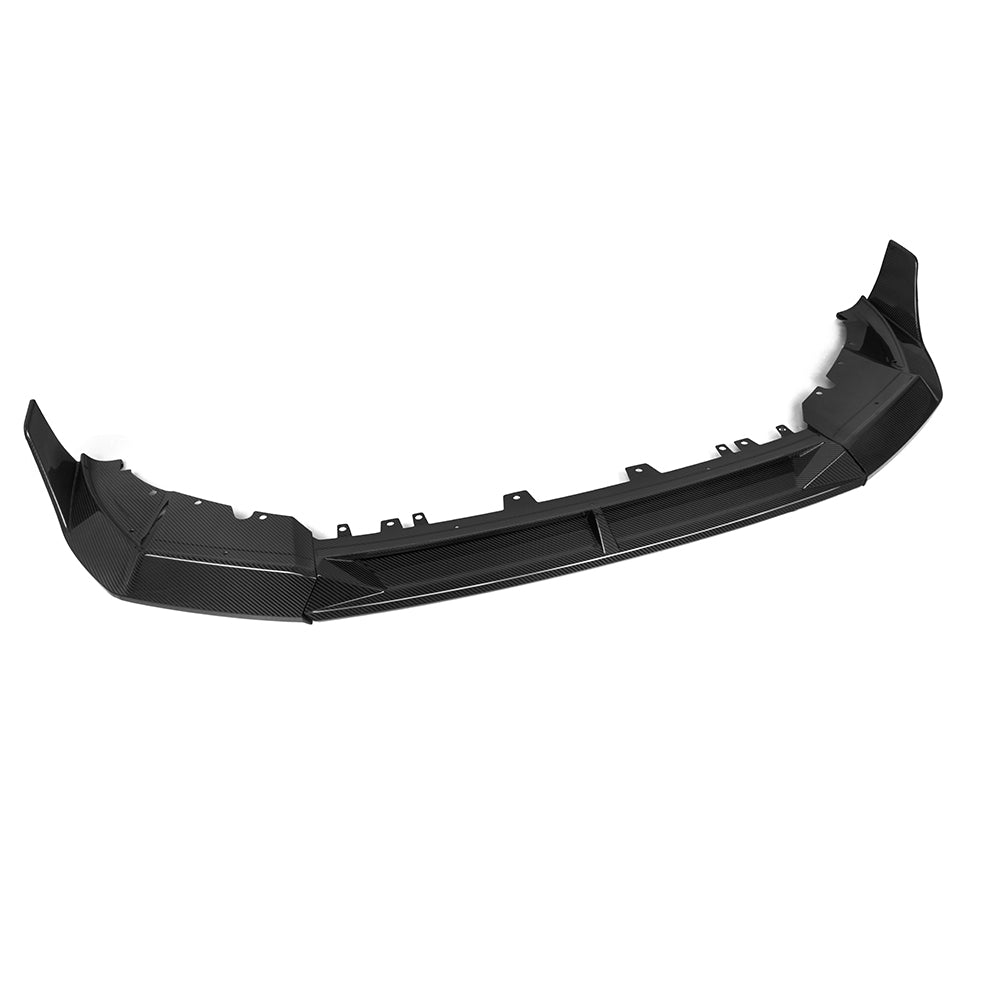 V Style Pre-Preg Carbon Fibre Front Splitter for BMW F97 X3M F98 X4M LCI 22-26 - Carbon Factory