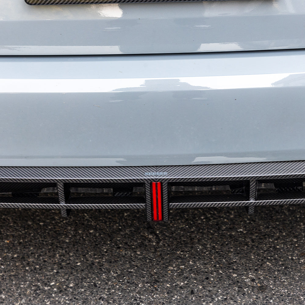 SQ Style Pre-preg Carbon Fibre Diffuser for BMW F74 2 Series Gran Coupe 25-Present - Carbon Factory