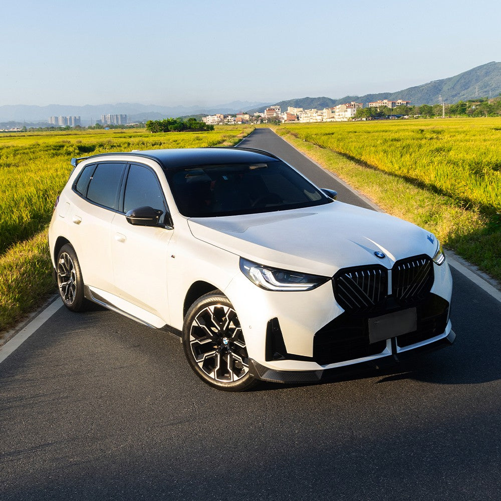 SQ Style Pre-Preg Carbon Fibre Front Splitter for BMW G45 X3 25-Present - Carbon Factory
