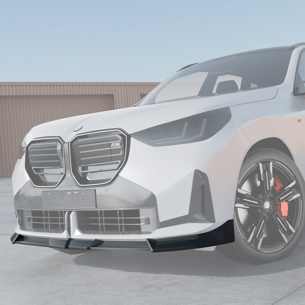 SQ Style Pre-Preg Carbon Fibre Front Splitter for BMW G45 X3 25-Present - Carbon Factory
