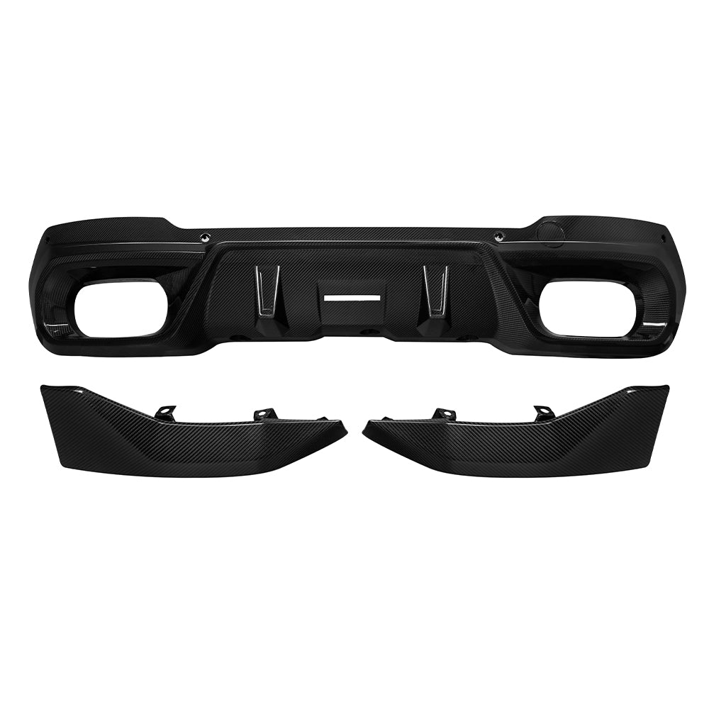 SQ Style Pre-Preg Carbon Fibre Rear Diffuser for BMW G45 X3 25-Present - Carbon Factory