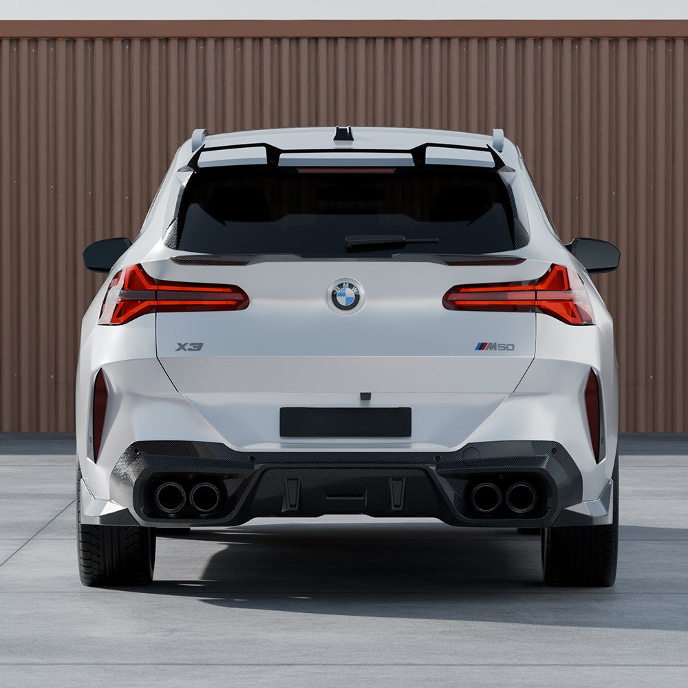 SQ Style Pre-Preg Carbon Fibre Rear Diffuser for BMW G45 X3 25-Present - Carbon Factory