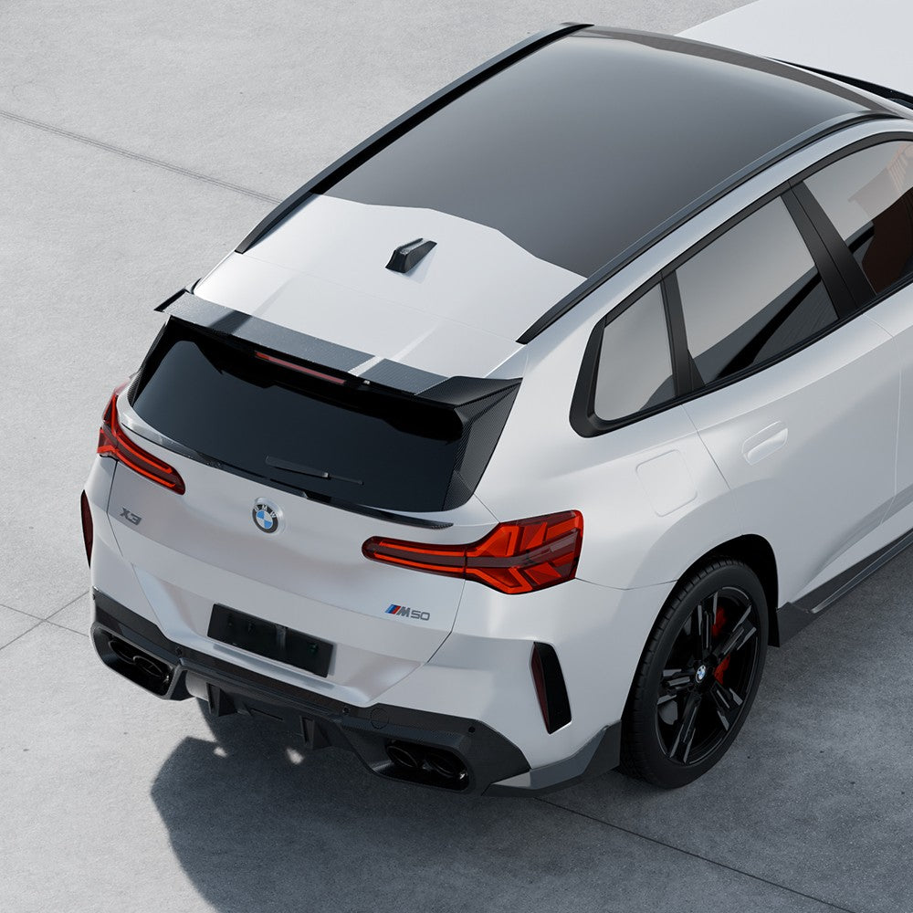 SQ Style Pre-Preg Carbon Fibre Roof Spoiler for BMW G45 X3 25-Present - Carbon Factory