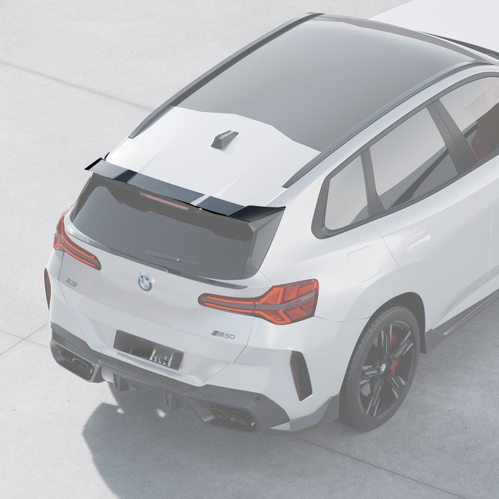 SQ Style Pre-Preg Carbon Fibre Roof Spoiler for BMW G45 X3 25-Present - Carbon Factory