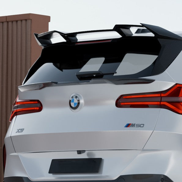 SQ Style Pre-Preg Carbon Fibre Mid Spoiler for BMW G45 X3 25-Present - Carbon Factory