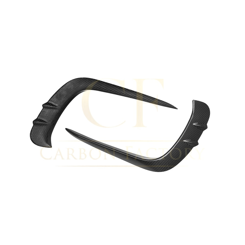 SQ Style Pre-preg Carbon Fiber Front Inserts for Mercedes C236 CLE53 24-26 - Carbon Factory