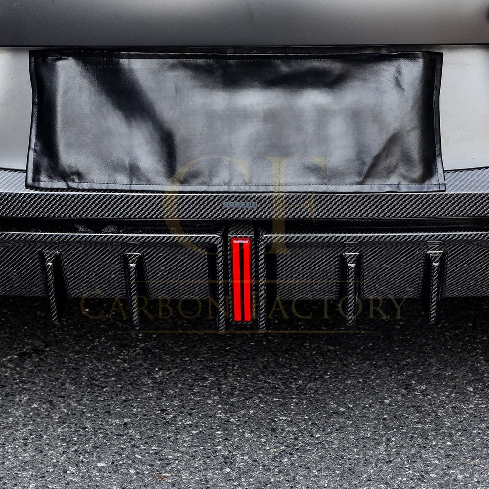 SQ Style Pre-preg Carbon Fiber Diffuser for Mercedes C236 CLE53 24-26 - Carbon Factory