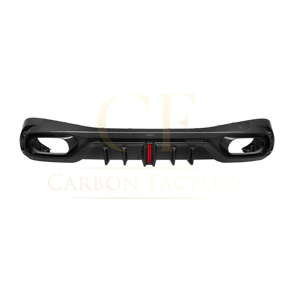SQ Style Pre-preg Carbon Fiber Diffuser for Mercedes C236 CLE53 24-26 - Carbon Factory
