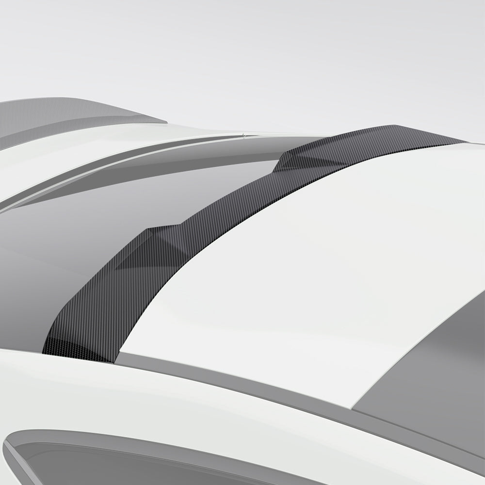 SQ Style Pre-preg Carbon Roof Spoiler for Mercedes C236 CLE53 24-26 - Carbon Factory