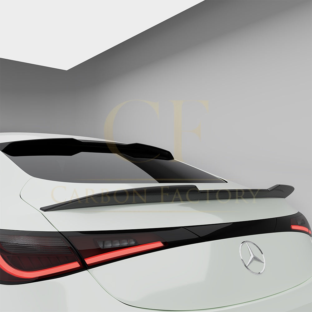 SQ Style Pre-preg Carbon Roof Spoiler for Mercedes C236 CLE53 24-26 - Carbon Factory